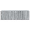 Meuble TV mural 98 x 41 x 30 cm Sonoma gris Bois d'ingénierie 583112583112