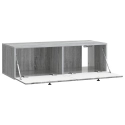 Meuble TV mural 98 x 41 x 30 cm Sonoma gris Bois d'ingénierie 583114583114