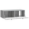 Meuble TV mural 98 x 41 x 30 cm Sonoma gris Bois d'ingénierie 583114583114