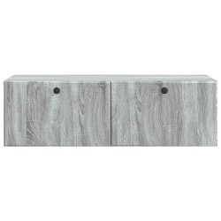 Meuble TV mural 98 x 41 x 30 cm Sonoma gris Bois d'ingénierie 583114583114