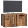 Meuble TV mural Bois ancien 59,5 x 31 x 30 cm Bois d'ingénierie 583116583116