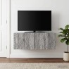 Meuble TV mural 98 x 31 cm Sonoma gris Bois d'ingénierie 583119583119
