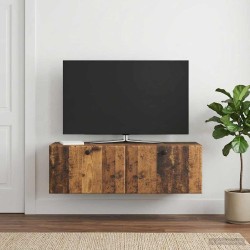 Meuble TV mural 98 x 31 x 30 cm Bois ancien Bois d'ingénierie 583121583121