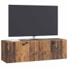 Meuble TV mural 98 x 31 x 30 cm Bois ancien Bois d'ingénierie 583121583121