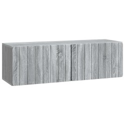 Meuble TV mural 98 x 31 x 30 cm Sonoma gris Bois d'ingénierie 583122583122