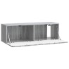 Meuble TV mural 98 x 31 x 30 cm Sonoma gris Bois d'ingénierie 583122583122