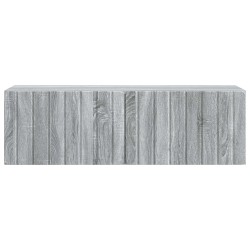 Meuble TV mural 98 x 31 x 30 cm Sonoma gris Bois d'ingénierie 583122583122