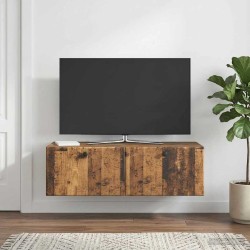 Meuble TV mural 98 x 41 x 30 cm Bois ancien Bois d'ingénierie 583126583126