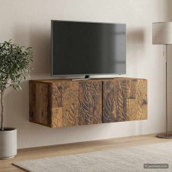 Meuble TV mural 98 x 41 x 30 cm Bois ancien Bois d'ingénierie 583127583127