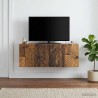 Meuble TV mural 98 x 41 x 30 cm Bois ancien Bois d'ingénierie 583127583127