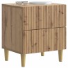 Cabinet de chevet Chêne artisanal 43 x 34,5 x 48 cm 583134583134