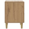 Cabinet de chevet Chêne artisanal 43 x 34,5 x 48 cm 583134583134