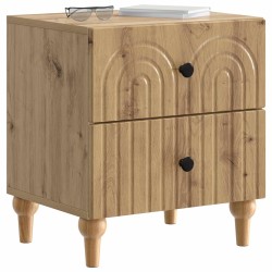 Cabinet de chevet Chêne artisanal 43 x 34,5 x 48 cm 583135583135