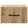 Cabinet de chevet mural Chêne artisanal 34,5 x 33 x 20 cm 583137583137
