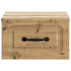 Cabinet de chevet mural Chêne artisanal 34,5 x 33 x 20 cm 583138583138