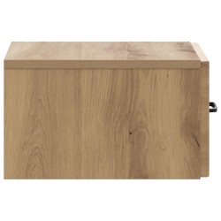Cabinet de chevet mural Chêne artisanal 34,5 x 33 x 20 cm 583138583138