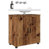 Cabinet de salle de bain avec porte Bois Ancien 61 x 35 x 64 cm 583140583140