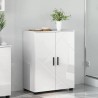 Cabinet de salle de bain Blanc brillant 60 x 35 x 80 cm 583141583141