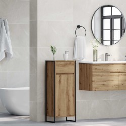 Cabinet de salle de bain Chêne artisan 40 x 30 x 100 cm 583142583142