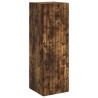 Cabinet de Salle de Bain Mural Chêne fumé 33 x 34,5 x 100 cm 583143583143