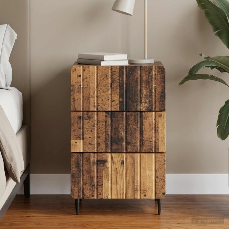 Cabinet de chevet Bois ancien 43 x 41 x 68 cm Bois d'ingénierie 583145583145