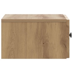 Cabinet de chevet mural Chêne artisanal 33 x 34,5 x 20 cm 583147583147