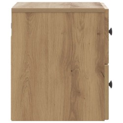 Cabinet de chevet mural Chêne artisanal 33 x 34,5 x 40 cm 583148583148