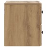Cabinet de chevet mural Chêne artisanal 33 x 34,5 x 40 cm 583148583148