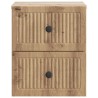 Cabinet de chevet mural Chêne artisanal 33 x 34,5 x 40 cm 583149583149