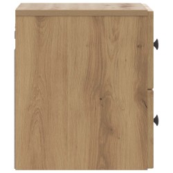 Cabinet de chevet mural Chêne artisanal 33 x 34,5 x 40 cm 583149583149