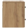 Cabinet de chevet mural Chêne artisanal 33 x 34,5 x 40 cm 583149583149
