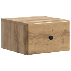 Cabinet de chevet mural Chêne artisanal 34,5 x 33 x 20 cm 583150583150