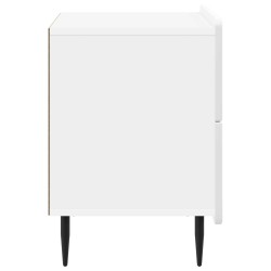 Cabinet de chevet Blanc brillant 62 x 34,5 x 49,5 cm 583153583153