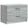 Cabinet de chevet avec tiroir Sonoma gris 62 x 34,5 x 44,5 cm 583154583154