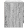Cabinet de chevet avec tiroir Sonoma gris 62 x 34,5 x 44,5 cm 583154583154