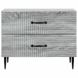 Cabinet de chevet avec tiroir Sonoma gris 62 x 34,5 x 47,5 cm 583155583155