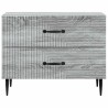 Cabinet de chevet avec tiroir Sonoma gris 62 x 34,5 x 47,5 cm 583155583155