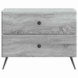 Cabinet de chevet avec tiroir Sonoma gris 62 x 34,5 x 47,5 cm 583156583156