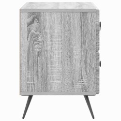 Cabinet de chevet avec tiroir Sonoma gris 62 x 34,5 x 47,5 cm 583156583156