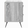Cabinet de chevet avec tiroir Sonoma gris 62 x 34,5 x 47,5 cm 583156583156