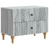 Cabinet de chevet avec tiroir Sonoma gris 62 x 34,5 x 48 cm 583157583157
