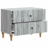Cabinet de chevet avec tiroir Sonoma gris 62 x 34,5 x 48 cm 583157583157