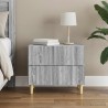 Cabinet de chevet avec tiroir Sonoma gris 62 x 34,5 x 48 cm 583158583158
