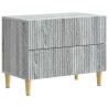 Cabinet de chevet avec tiroir Sonoma gris 62 x 34,5 x 48 cm 583158583158