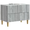 Cabinet de chevet avec tiroir Sonoma gris 62 x 34,5 x 48 cm 583158583158