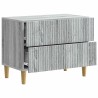Cabinet de chevet avec tiroir Sonoma gris 62 x 34,5 x 48 cm 583158583158