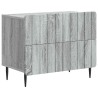 Cabinet de chevet avec tiroir Sonoma gris 62 x 34,5 x 49,5 cm 583159583159
