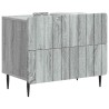 Cabinet de chevet avec tiroir Sonoma gris 62 x 34,5 x 49,5 cm 583159583159
