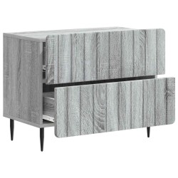 Cabinet de chevet avec tiroir Sonoma gris 62 x 34,5 x 49,5 cm 583159583159