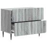 Cabinet de chevet avec tiroir Sonoma gris 62 x 34,5 x 49,5 cm 583159583159